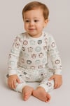 %100 pamuk çocuk alt üst pijama takımı