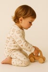 %100 pamuk çocuk alt üst pijama takımı