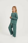 %100 Pamuk Çocuk Oversize Alt Üst Takım - Unisex Rahat Kalıp