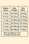 çocuk mevsimlik penye pijama takımı