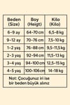 çocuk mevsimlik penye pijama takımı
