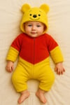 çok renkli çocuk peluş tulum