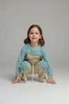 unisex çocuk %100 pamuk alt üst takım