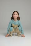 unisex çocuk %100 pamuk alt üst takım