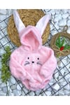 Welsoft Peluş Unisex Kışlık Bebek Çıtçıtlı Badi