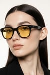 DANİ Glossy Black& Amber Yellow Gözlüğü