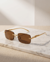 MİA Gold – Brown Gradient Lens Güneş Gözlüğü