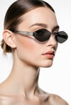 NADIA Silver Rimless  Güneş Gözlüğü