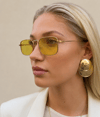 SAFİA Gold –Yellow Lens Güneş Gözlüğü