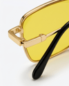 SAFİA Gold –Yellow Lens Güneş Gözlüğü