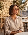 TIFFY Rose Cream Güneş Gözlüğü