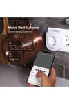 Akım Korumalı Uygulamalı 16a Wi-fi Akıllı Priz Akıllı Tasarruf Prizi Çocuk Kilidi Tüketim Takip