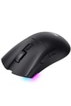 Gamenote MS966SE Kablosuz Gaming Mouse - Siyah – 3 Mod Bağlantı, 10000 DPI, RGB, BT V5.2