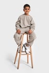 Bisiklet Yaka Unisex Basic Model Çocuk Eşofman Takımı