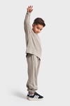 Bisiklet Yaka Unisex Basic Model Çocuk Eşofman Takımı