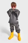 Bisiklet Yaka Unisex Basic Model Çocuk Eşofman Takımı
