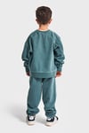 Bisiklet Yaka Unisex Basic Model Çocuk Eşofman Takımı