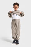 Bisiklet Yaka Unisex Basic Model Çocuk Eşofman Takımı
