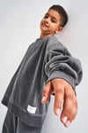 Bisiklet Yaka Unisex Basic Model Çocuk Eşofman Takımı