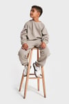 Bisiklet Yaka Unisex Basic Model Çocuk Eşofman Takımı
