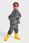 Bisiklet Yaka Unisex Basic Model Çocuk Eşofman Takımı