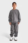 Bisiklet Yaka Unisex Basic Model Çocuk Eşofman Takımı