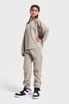 Bisiklet Yaka Unisex Basic Model Çocuk Eşofman Takımı