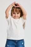 Çocuk Düz Kısa Kol T-Shirt – Yumuşak Pamuk Basic Model
