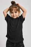 Çocuk Düz Kısa Kol T-Shirt – Yumuşak Pamuk Basic Model