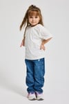 Çocuk Düz Kısa Kol T-Shirt – Yumuşak Pamuk Basic Model