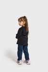 Çocuk Düz Uzun Kol T-Shirt – Yumuşak Pamuk Basic Model