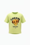 Erkek Çocuk Baskılı Tişört Aslan Figürlü Pamuklu Yazlık Rahat Kesim T-Shirt