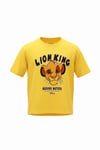 Erkek Çocuk Baskılı Tişört Aslan Figürlü Pamuklu Yazlık Rahat Kesim T-Shirt