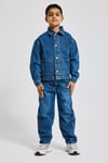 Erkek Çocuk Denim Ceket – Premium Jean Kot Ceket Günlük Rahat