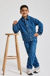 Erkek Çocuk Denim Ceket – Premium Jean Kot Ceket Günlük Rahat