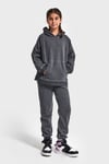 Kapüşonlu Unisex Basic Model Çocuk Eşofman Takımı