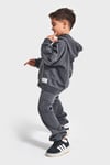 Kapüşonlu Unisex Basic Model Çocuk Eşofman Takımı