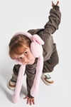 Kapüşonlu Unisex Basic Model Çocuk Eşofman Takımı