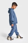 Kapüşonlu Unisex Basic Model Çocuk Eşofman Takımı
