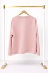 Kız Çocuk Eşofman Takımı Pembe Oversize Sweatshirt Jogger Alt Spor Günlük Rahat Takım