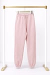 Kız Çocuk Eşofman Takımı Pembe Oversize Sweatshirt Jogger Alt Spor Günlük Rahat Takım