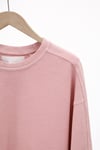 Kız Çocuk Eşofman Takımı Pembe Oversize Sweatshirt Jogger Alt Spor Günlük Rahat Takım