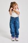 Kız Çocuk Kot Pantolon – Premium Denim Jean Rahat Kesim Günlük
