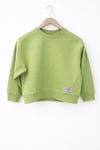 Unisex Çocuk Eşofman Takımı Yeşil – Oversize Sweatshirt & Jogger Alt Rahat Günlük Spor Takım
