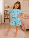 Stitch baskılı pijama takımı