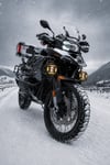 2 Adet Angel Çizgili Mercekli Motosiklet Sis Lambası Sis Filtreli Beyaz LED Sarı Çakar Modlu 12V-24V Çakar Modüllü Kablo Setli Siyah Renk