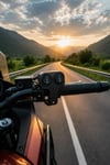 Dört Fonksiyonlu Çift Aç Kapa Tuşlu Demir Döküm Gidon Anahtarı Motosiklet Sis Farı Off Road LED Kontrol Switchi Gidon Bağlantılı 30cm Kablolu Siyah Renk