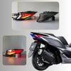 Honda Pcx Füme Stop Lambası Camı 2021-2024 Modellere Tam Uyumlu Modifiye Füme Stop Cam