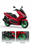 Honda Pcx Uyumlu 2'li Ön Arka Jant Seti Cnc Parlak Gold