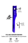 Honda Pcx Uyumlu Abs Sensör Koruma 2021-2026 Cnc Mavi